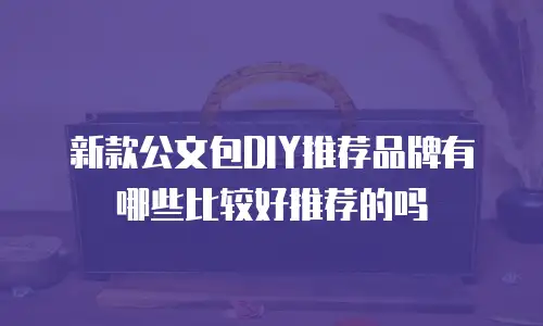 新款公文包DIY推荐品牌有哪些比较好推荐的吗