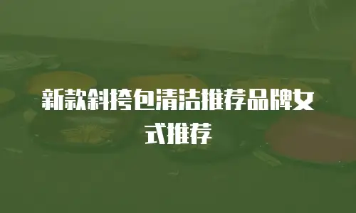新款斜挎包清洁推荐品牌女式推荐