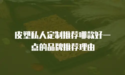 皮塑私人定制推荐哪款好一点的品牌推荐理由