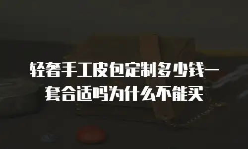 轻奢手工皮包定制多少钱一套合适吗为什么不能买