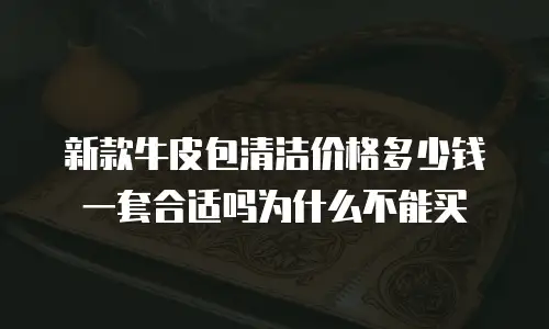 新款牛皮包清洁价格多少钱一套合适吗为什么不能买