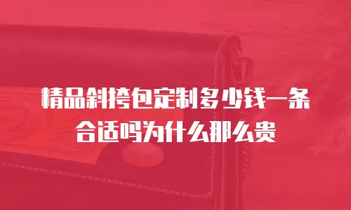 精品斜挎包定制多少钱一条合适吗为什么那么贵