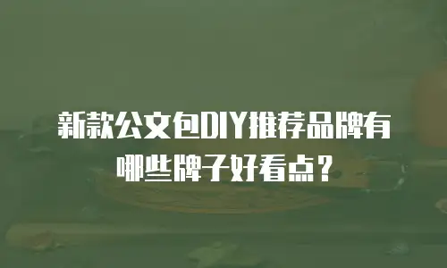 新款公文包DIY推荐品牌有哪些牌子好看点？