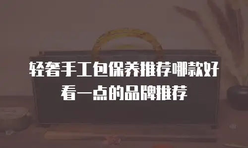 轻奢手工包保养推荐哪款好看一点的品牌推荐