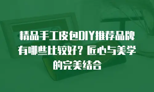 精品手工皮包DIY推荐品牌有哪些比较好？匠心与美学的完美结合