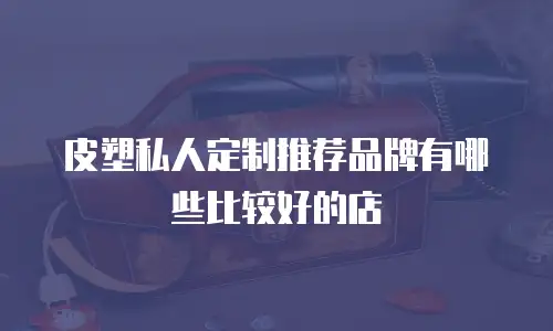 皮塑私人定制推荐品牌有哪些比较好的店
