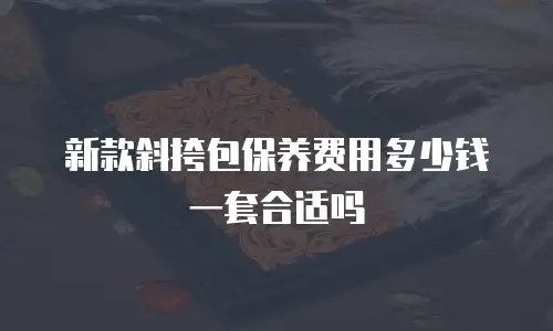 新款斜挎包保养费用多少钱一套合适吗