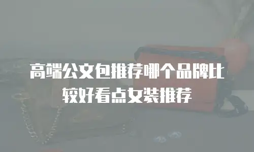 高端公文包推荐哪个品牌比较好看点女装推荐