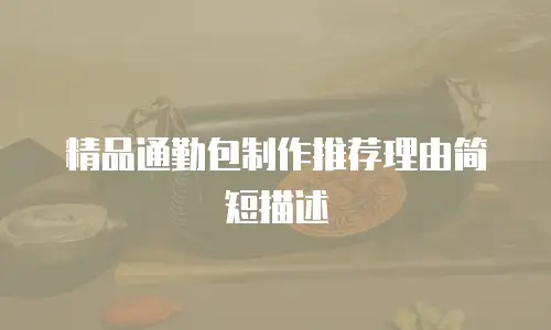 精品通勤包制作推荐理由简短描述