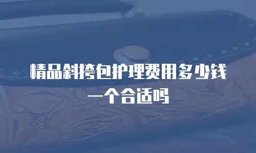 精品斜挎包护理费用多少钱一个合适吗