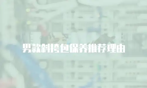 男款斜挎包保养推荐理由