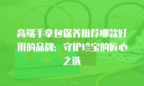高端手拿包保养推荐哪款好用的品牌：守护珍宝的匠心之选
