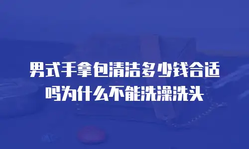 男式手拿包清洁多少钱合适吗为什么不能洗澡洗头