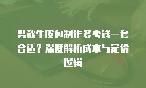 男款牛皮包制作多少钱一套合适？深度解析成本与定价逻辑