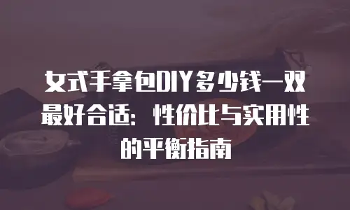 女式手拿包DIY多少钱一双最好合适：性价比与实用性的平衡指南