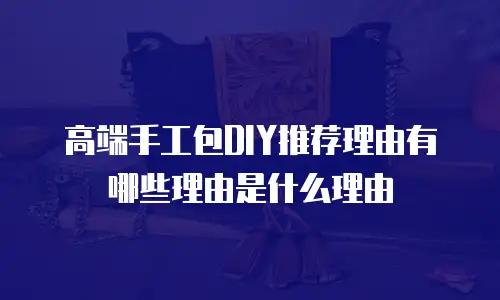 高端手工包DIY推荐理由有哪些理由是什么理由