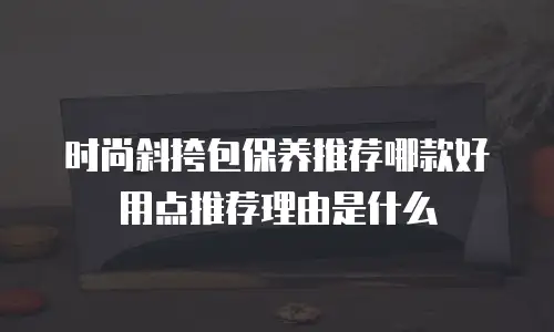 时尚斜挎包保养推荐哪款好用点推荐理由是什么