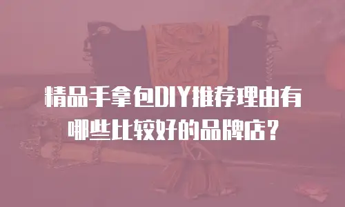 精品手拿包DIY推荐理由有哪些比较好的品牌店？