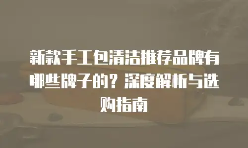 新款手工包清洁推荐品牌有哪些牌子的？深度解析与选购指南