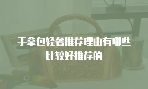 手拿包轻奢推荐理由有哪些比较好推荐的