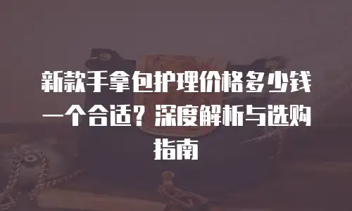 新款手拿包护理价格多少钱一个合适？深度解析与选购指南