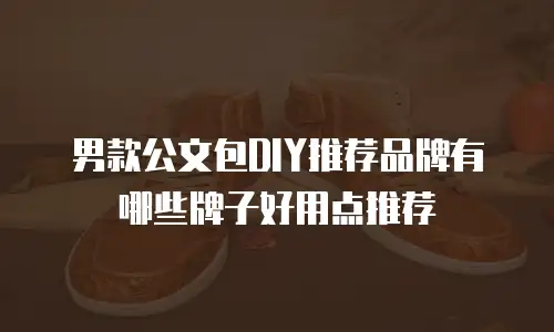 男款公文包DIY推荐品牌有哪些牌子好用点推荐