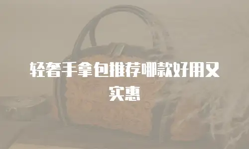 轻奢手拿包推荐哪款好用又实惠
