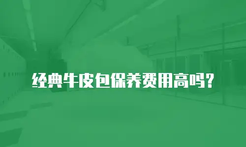 经典牛皮包保养费用高吗？