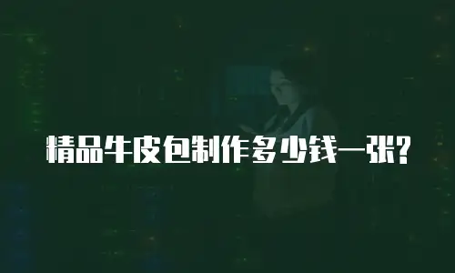 精品牛皮包制作多少钱一张?
