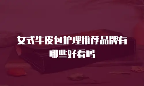 女式牛皮包护理推荐品牌有哪些好看吗