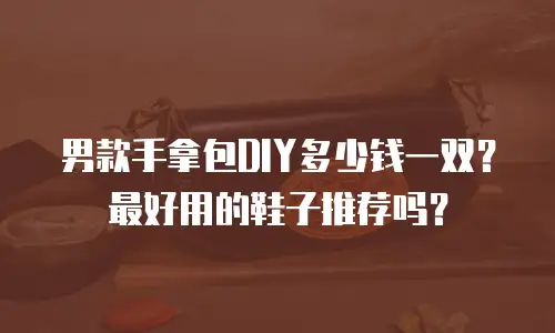 男款手拿包DIY多少钱一双？最好用的鞋子推荐吗？