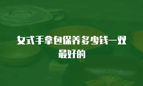 女式手拿包保养多少钱一双最好的