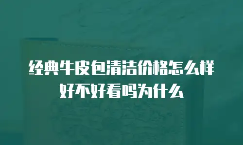 经典牛皮包清洁价格怎么样好不好看吗为什么