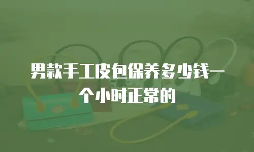 男款手工皮包保养多少钱一个小时正常的