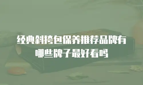 经典斜挎包保养推荐品牌有哪些牌子最好看吗
