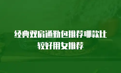 经典双肩通勤包推荐哪款比较好用女推荐