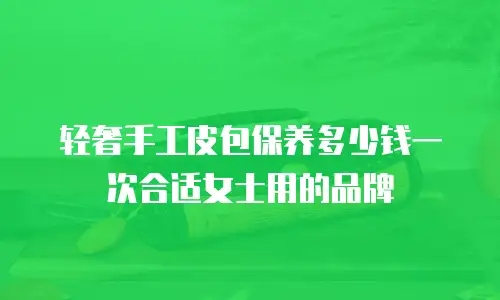 轻奢手工皮包保养多少钱一次合适女士用的品牌