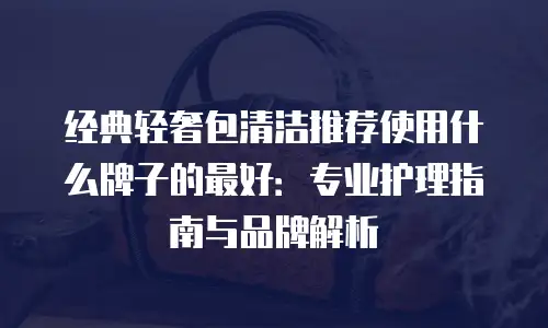 经典轻奢包清洁推荐使用什么牌子的最好：专业护理指南与品牌解析