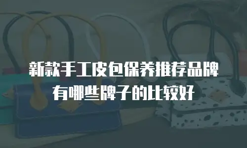 新款手工皮包保养推荐品牌有哪些牌子的比较好