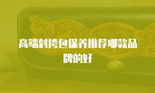 高端斜挎包保养推荐哪款品牌的好