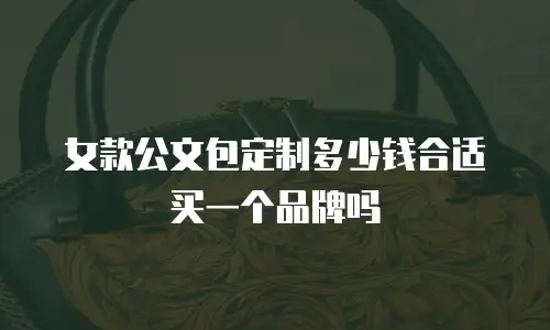 女款公文包定制多少钱合适买一个品牌吗