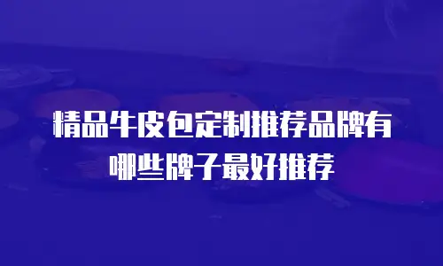 精品牛皮包定制推荐品牌有哪些牌子最好推荐