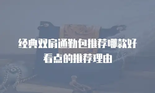经典双肩通勤包推荐哪款好看点的推荐理由