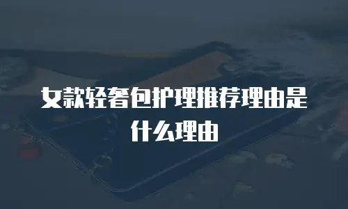 女款轻奢包护理推荐理由是什么理由