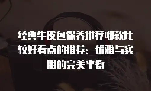 经典牛皮包保养推荐哪款比较好看点的推荐：优雅与实用的完美平衡