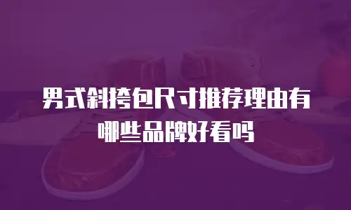 男式斜挎包尺寸推荐理由有哪些品牌好看吗