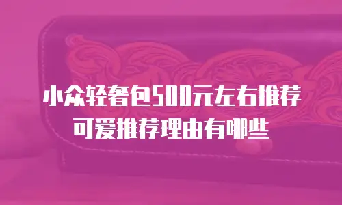 小众轻奢包500元左右推荐可爱推荐理由有哪些