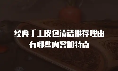 经典手工皮包清洁推荐理由有哪些内容和特点