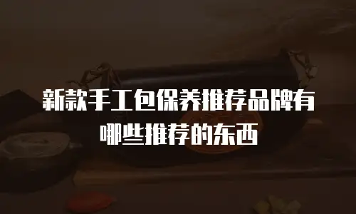 新款手工包保养推荐品牌有哪些推荐的东西