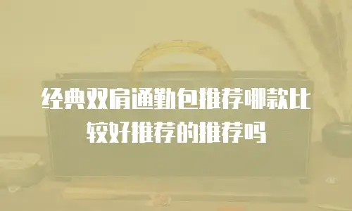 经典双肩通勤包推荐哪款比较好推荐的推荐吗